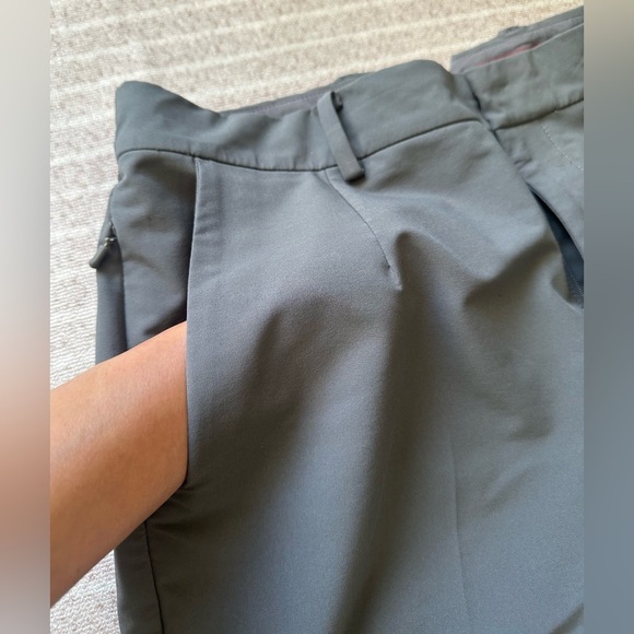 Nike Dri-Fit Tiger Woods Collection Pleated Pants 32x32 M Grey Golf performance - Picture 6 of 13